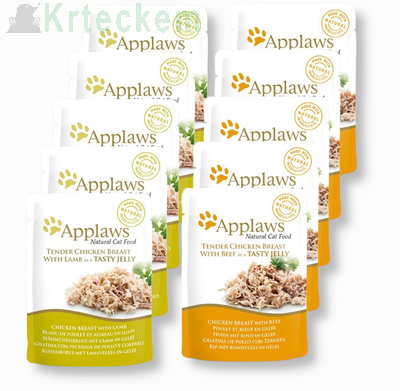 Applaws Natural Cat Food Mix 10x70g