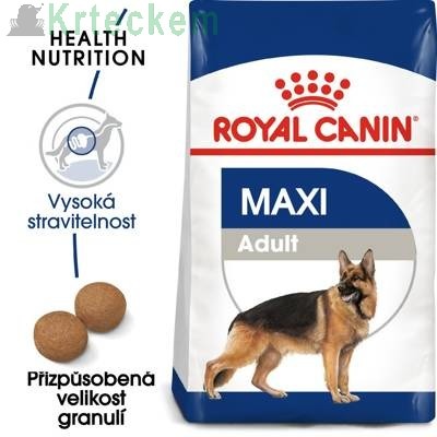 ROYAL CANIN Maxi Adult 15kg + PŘEKVAPENÍ ZDARMA !!!
