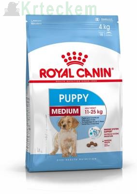 ROYAL CANIN Medium Puppy 15kg + PŘEKVAPENÍ ZDARMA!!