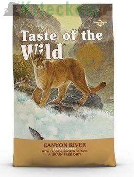 TASTE OF THE WILD Cat Canyon River Feline 2x6,6 kg