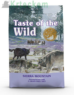 TASTE OF THE WILD Sierra Mountain 12,2kg + Překvapení pro psa