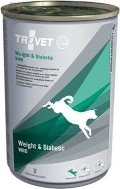 TROVET WRD Weight & Diabetic  12x400g SLEVA 2%