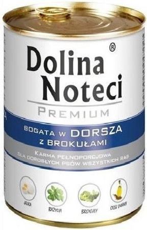  DOLINA NOTECI Premium Bohatá na tresku a brokolici 800g