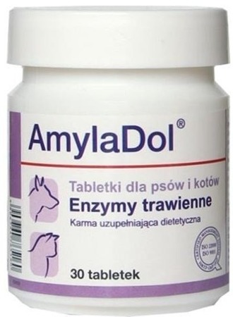 AmylaDol mini - přírodní trávicí enzymy pro kočky a malé psy
