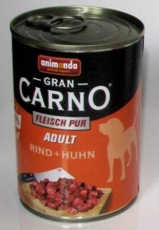 Animonda Dog konzerva Gran Carno Original Adult hovězí maso+kuře 400g