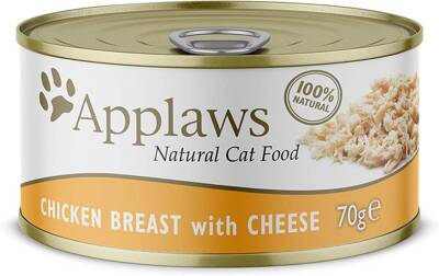 Applaws Cat kuře a sýr 24x70g 