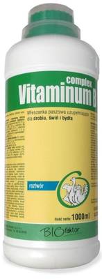 BIOFAKTOR Vitaminum B Complex pro holuby 1l (tekutý)