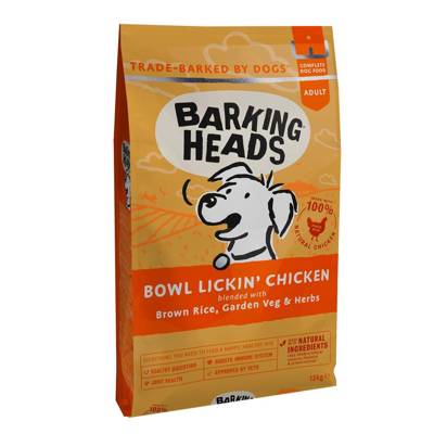 Barking Heads Bowl Lickin' Chicken pro všechny dospělé psy 12kg