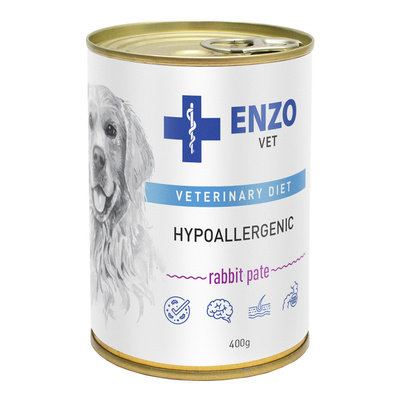 ENZO VET Hypoallergenic hypoalergenní dieta s králíkem pro psy 400g