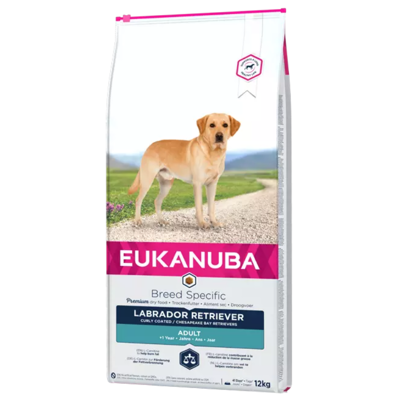 EUKANUBA Adult Labrador Retriever 12kg + Překvapení pro psa
