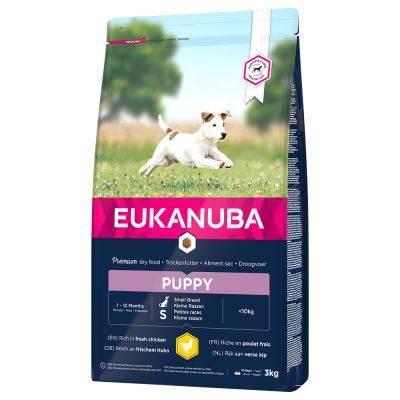EUKANUBA Growing Puppy Small Breed chicken 3kg