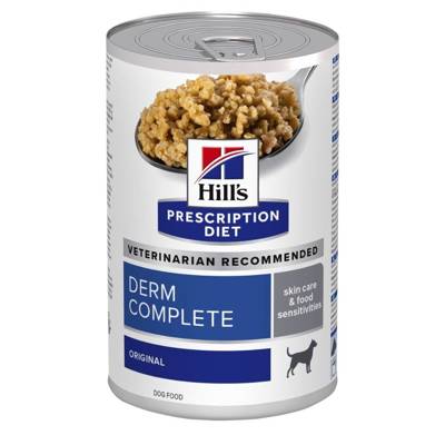 HILL'S PD Prescription Diet Canine Derm Complete 6x370g