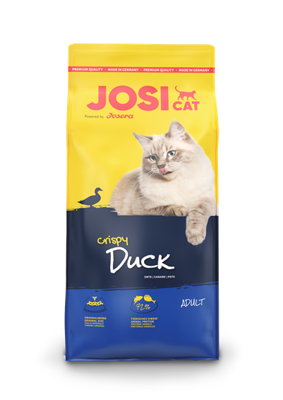 JOSERA JosiCat Crispy Duck 10 kg + Překvapení pro kočku