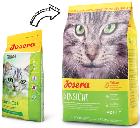JOSERA SensiCat 10kg + Překvapení pro kočku