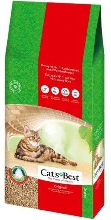 JRS Cat's Best Original (Eko Plus) dřevěné stelivo 40l + Brit Care Cat Grain Free Sterilized and Weight Control 7 kg SLEVA 3%