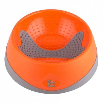 OH Bowl® miska pro ústní hygienu psů - oranžová velikost L