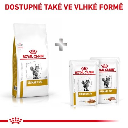 Royal Canin Veterinary Health Nutrition Cat Urinary S/O 2x7 kg 3% SLEVA