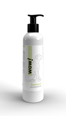 WOW! DOGS Šampon pro krátkou srst 250 ml