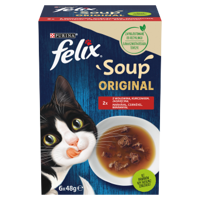 FELIX Soup Original Selské příchutě 6x48 g