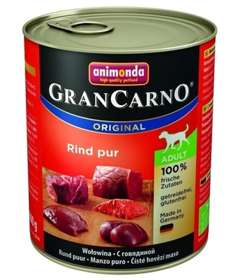 ANIMONDA GranCarno Adult Dog příchuť: Hovězí maso 6x800g