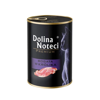 Dolina Noteci Premium pro kočky s vysokým obsahem králíka 400g