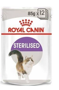 ROYAL CANIN Sterilised 12x85g mokré krmivo v omáčce pro dospělé sterilizované kočky