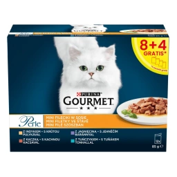 Purina Gourmet Perle Mini Filets Krmivo pro kočky 60x85g